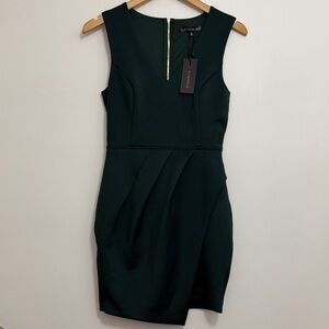 🆕Dynamite Ponderosa Pine Asymmetrical  Mini Dress